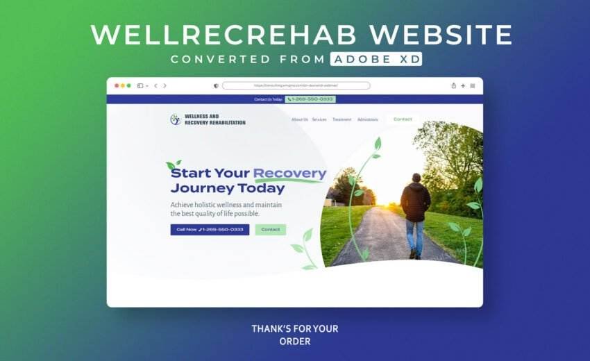 Well Recrehab Website